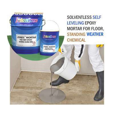 Solventless Self leveling Epoxy Mortar JONES MORTAR