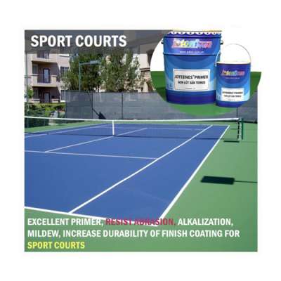 Excellent Primer, increase adhesion and durability of Finish Coatings for Sport courts JOTEENES PRIMER